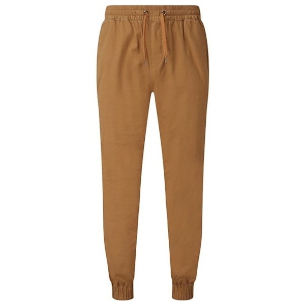 Asquith & Fox Herr Joggingbyxor i Twill L Kamel Camel L