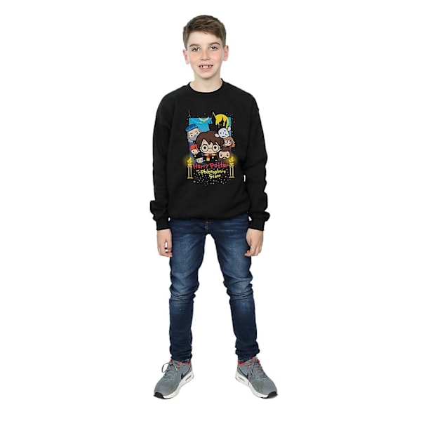 Harry Potter och de vises sten Pojkar Sweatshirt 5-6 år Black 5-6 Years