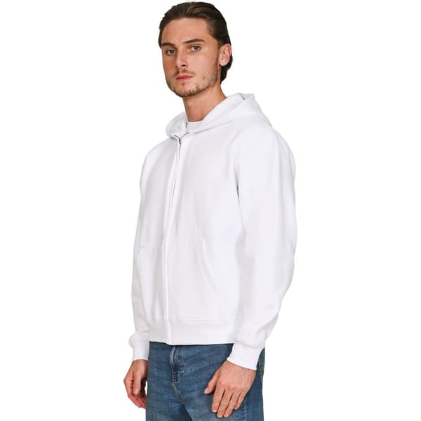 Casual Classics Unisex Vuxen Kammad Bomull Oversized Full Zip H White 3XL