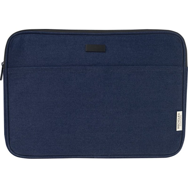 Unbranded Joey Canvas Recycled 2L Laptop Sleeve One Size Navy Navy One Size