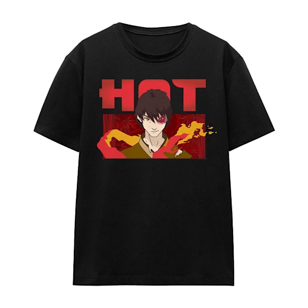 Avatar: The Last Airbender Unisex Vuxen Hot Zuko T-Shirt M Svart Black M