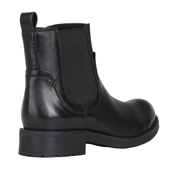 Geox Rawelle Ankle Boots i Läder för Kvinnor/Dam Storlek 7 UK Svart Black 7 UK