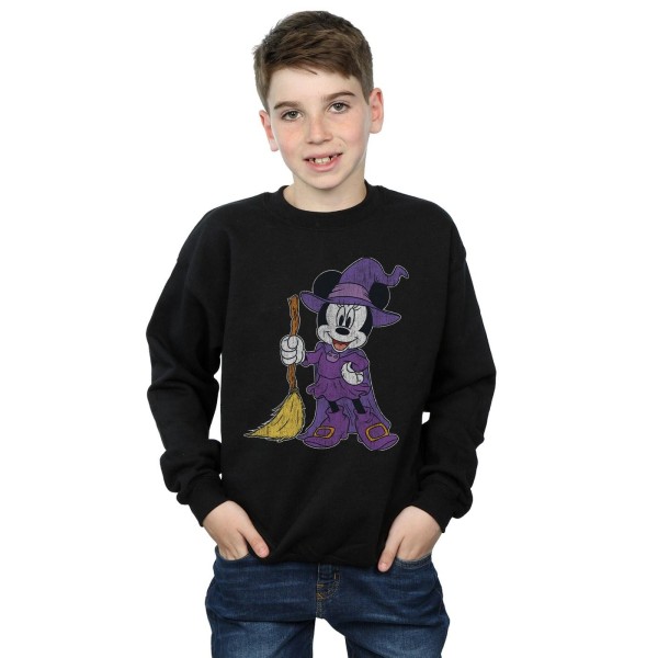 Disney Boys Minnie Mouse Witch Costume Sweatshirt 9-11 år Bl Black 9-11 Years