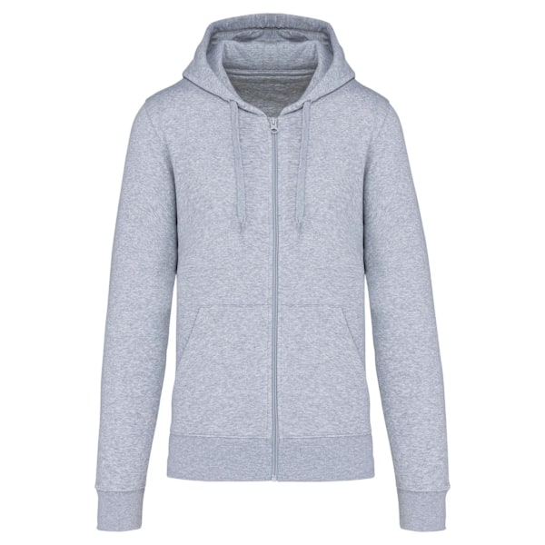 Kariban Eco-vänlig Full Zip Hoodie XS Oxford Grey för män Oxford Grey XS