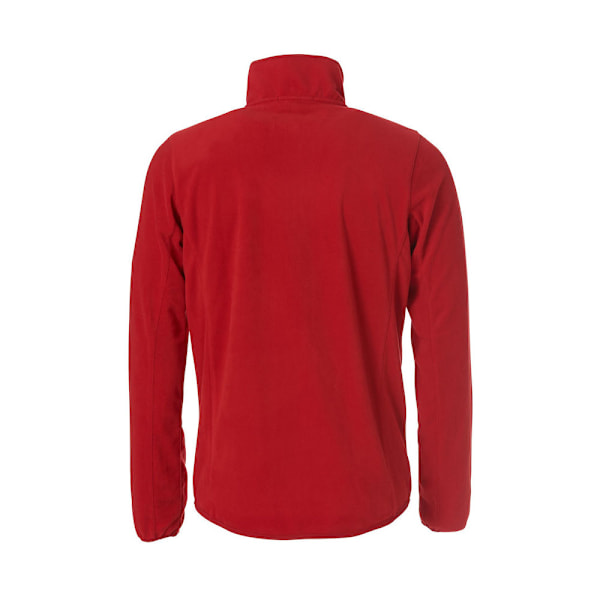Clique Herr Basic Microfleece Fleecejacka L Röd Red L