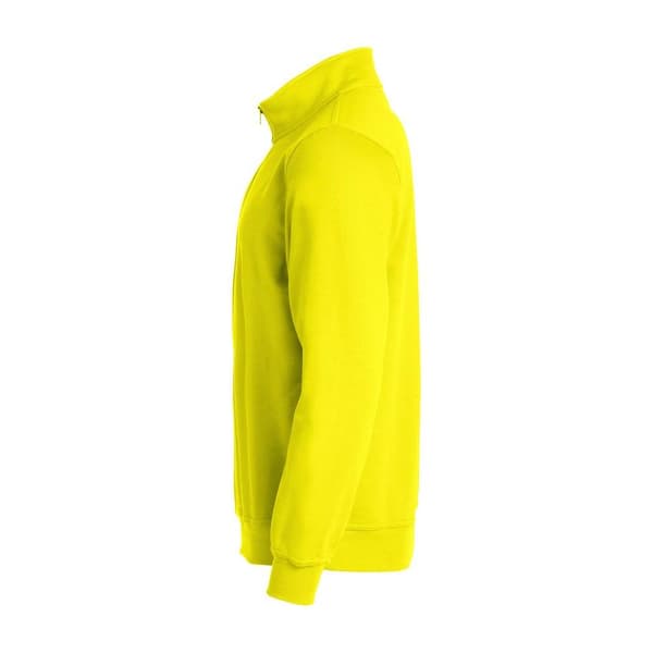 Clique Unisex Vuxen Basic Half Zip Sweatshirt XL Synlighet Gul Visibility Yellow XL