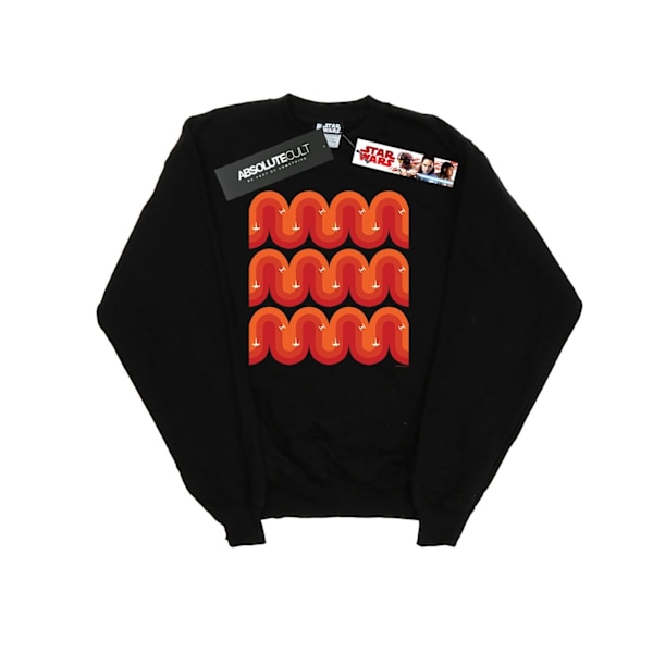 Star Wars Herr X-Wing Och TIE Fighter Retro Sweatshirt L Svart Black L