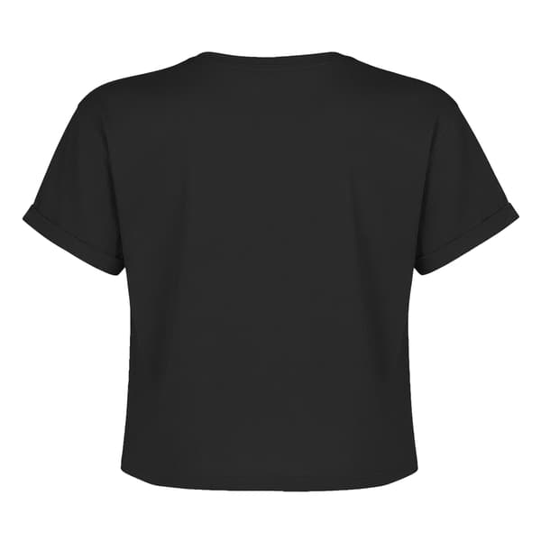 Amplified Dam/Kvinna Record Run DMC Crop Top S Grå Charcoal S
