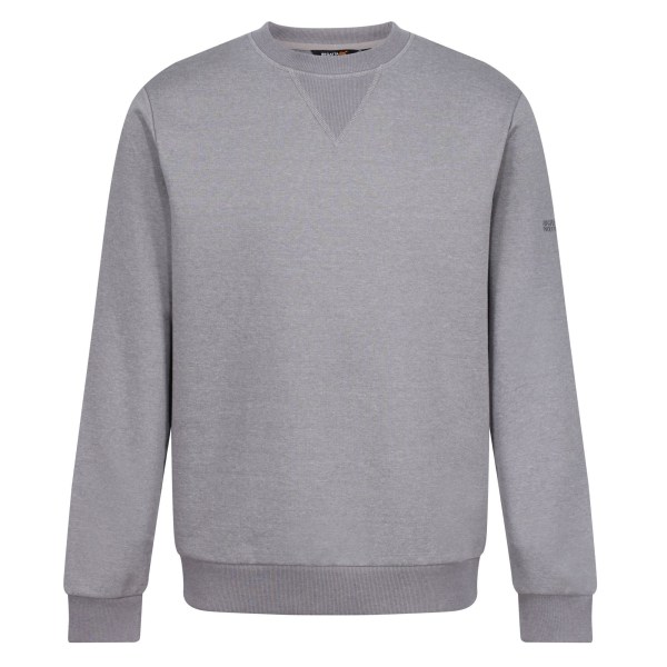 Regatta Herr Essentials Sweatshirt (paket med 2) 3XL grå/svart Grey/Black 3XL