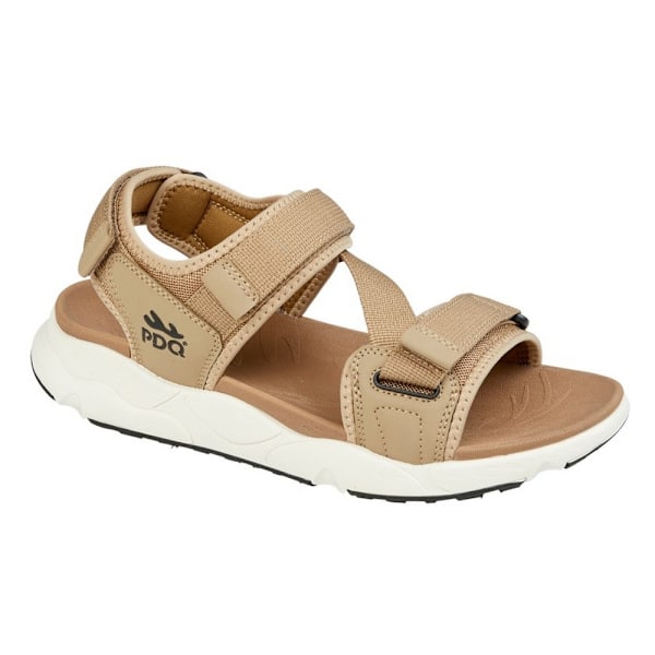 PDQ Webbade Sportsandaler för Herr 10 UK Beige Beige 10 UK