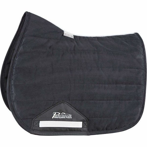 Performance Comfort Suede Hästsadelpad 15in - 16.5in Svart Black 15in - 16.5in