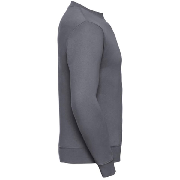 Russell Herr Authentic Sweatshirt (Smalare Passform) 4XL Convoy Grå Convoy Grey 4XL