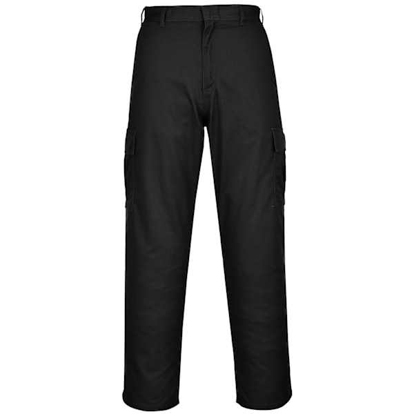 Portwest Combat arbetsbyxor för män (2-pack) 36T svart Black 36T