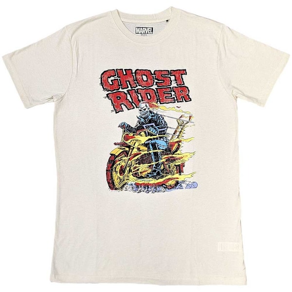 Ghost Rider Unisex Vuxen Cykel T-Shirt L Sand Sand L