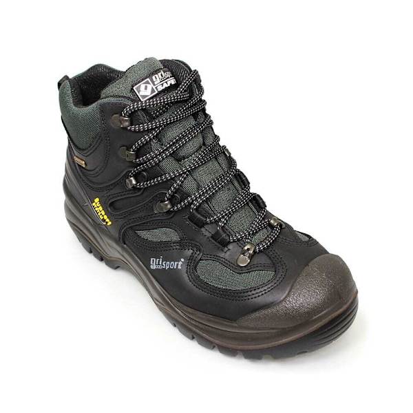Grisport Herr Director Lädersäkerhetskängor 10.5 UK Svart Black 10.5 UK