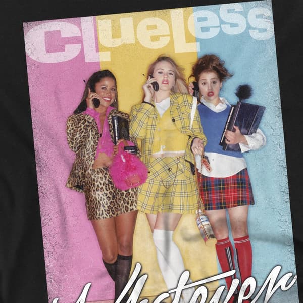 Clueless Herr Whatever T-Shirt M Svart Black M
