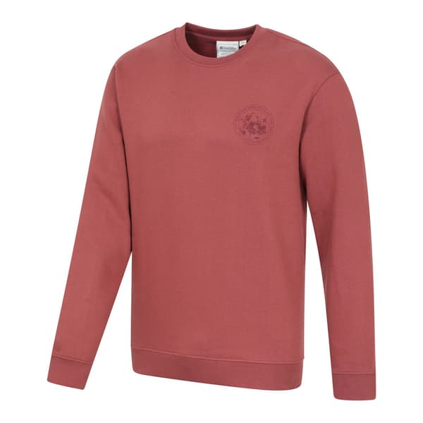 Mountain Warehouse Mountain Crew Neck Sweatshirt för män 4XL Rost Rust 4XL