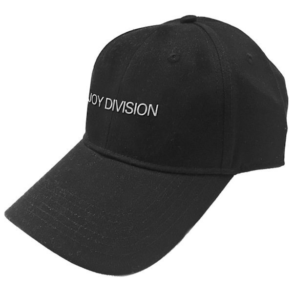 Joy Division Unisex Vuxen Logo Baseball Cap En Storlek Svart Black One Size