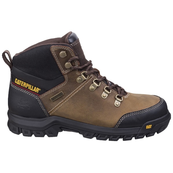 Caterpillar Mens CAT Framework S3 Säkerhetsläderstövlar 12 UK Se Seal Brown 12 UK