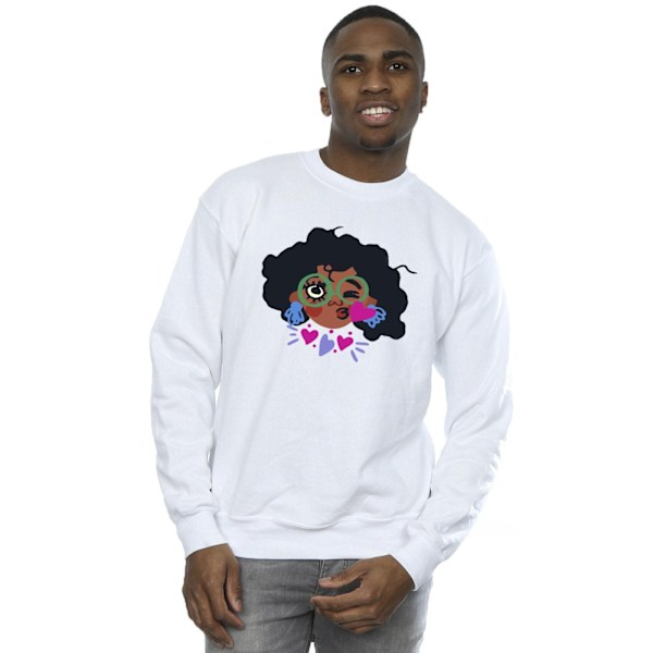 Disney Herr Encanto Mirabel Kiss Sweatshirt L Vit White L