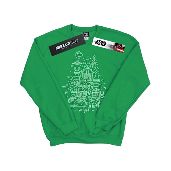 Star Wars Herr Empire Jultröja S Irländsk Grön Irish Green S