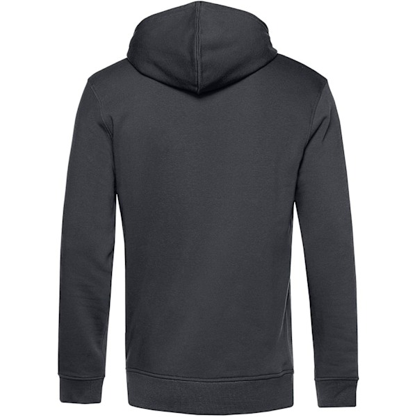 B&C Herr Zippade Hoodie M Asfalt Asphalt M