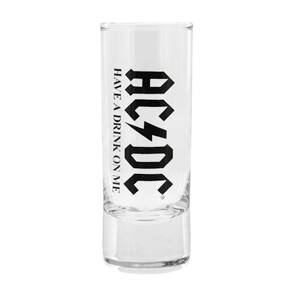 AC/DC Have A Drink On Me Skottglasset Set En Storlek Vit White One Size