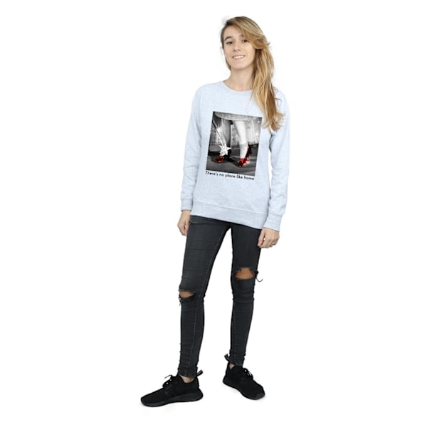 Trollkarlen från Oz Dam/Dam Ruby Slippers Foto Sweatshirt M Heather Grey M