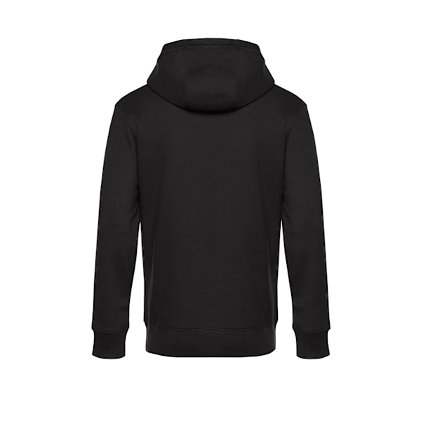 B&C Herr King Zipped Hooded Sweat 4XL Svart Ren Black Pure 4XL