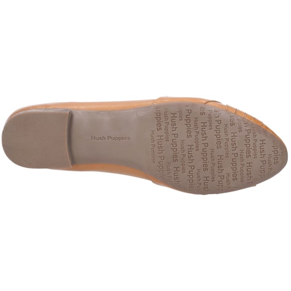 Hush Puppies Dam/Kvinnor Marley Ballerina Läder Slip On Sko Tan 7 UK