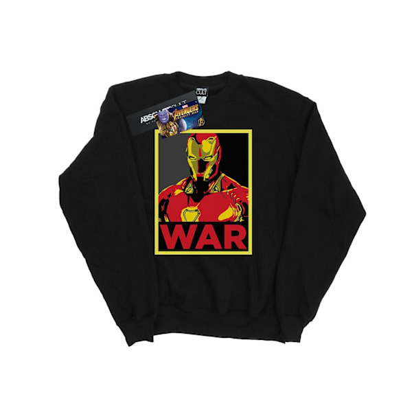 Marvel Dam/Damer Avengers Infinity War Iron Man War Sweatshirt Black XL