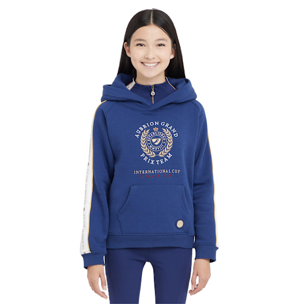 Aubrion Barn Hoodie för Barn/Ungdomar Team Young Rider 13-14 År Marinblå Navy 13-14 Years