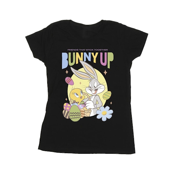 Looney Tunes Dam/Dam Bunny Up Bomull T-shirt S Svart Black S