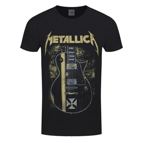 Metallica Unisex Vuxen Hetfield Iron Cross T-shirt XL Svart Black XL