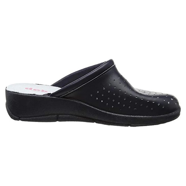 Dek Damskor/Damtofflor i Läder 3 UK Marinblå Navy Blue 3 UK