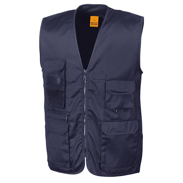 WORK-GUARD by Result Herr Safari Väst M Midnattsblå Midnight Navy M