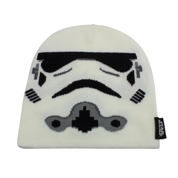 Star Wars Face Trooper Beanie One Size Vit White One Size