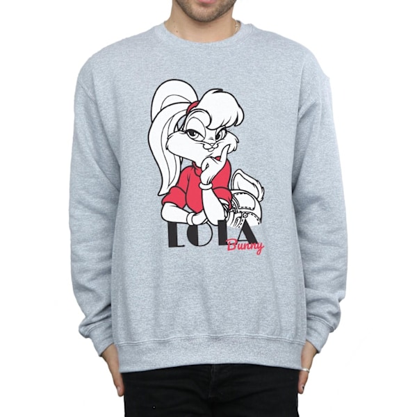 Looney Tunes Klassisk Lola Bunny Sweatshirt 3XL Sports Grey Sports Grey 3XL