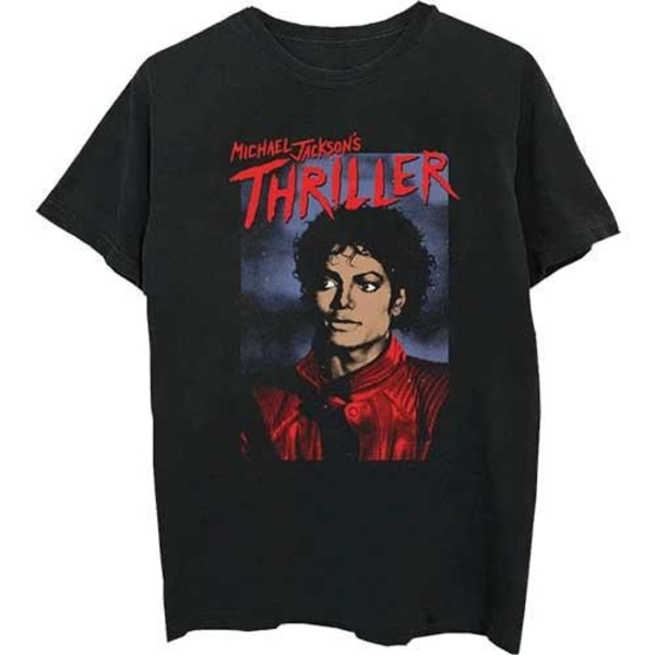 Michael Jackson Unisex Vuxen Thriller Pose T-shirt XL Svart Black XL