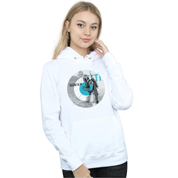 Star Wars Dam/Damer Boba Fett Bounty Hunter Cirkel Hoodie M White M