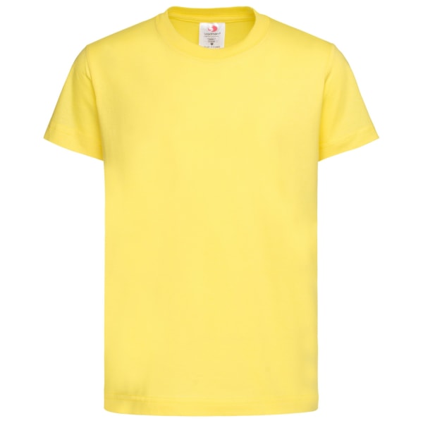 Stedman barn/barn klassisk t-shirt S gul Yellow S