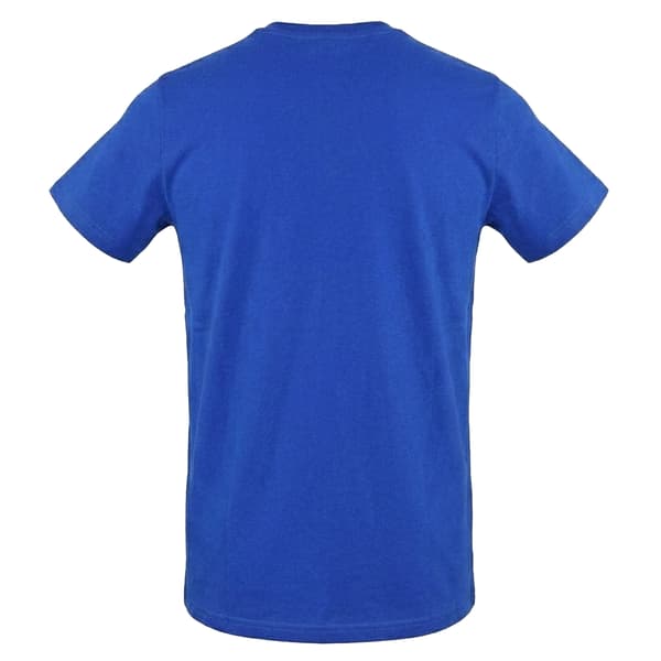 Aquascutum Herr Logotyp Bomulls T-shirt M Sky Sky M