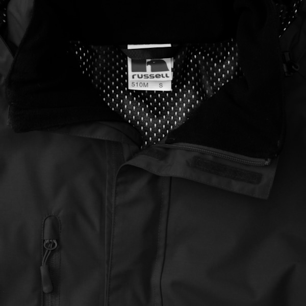 Jerzees Colours Premium Hydraplus 2000 Vattentät Jacka för Herr Black 4XL