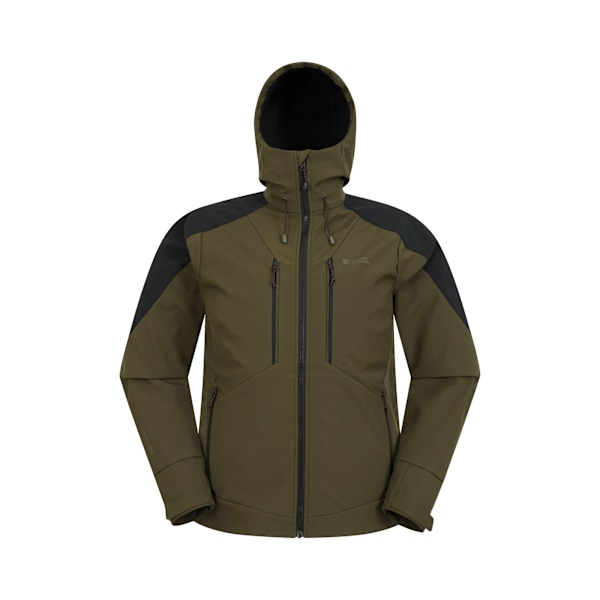 Mountain Warehouse Mens Radius Recycled Soft Shell Jacket M Kha Khaki Green M