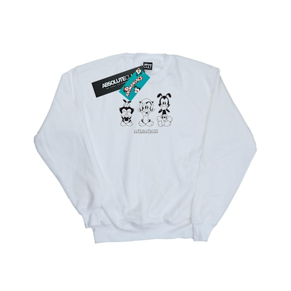 Animaniacs Herr Sweatshirt Tre Evils M Vit White M