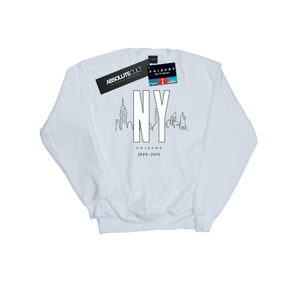 Friends Mens NY City Sweatshirt M Vit White M