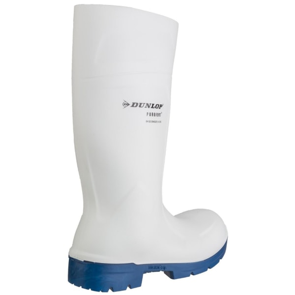 Dunlop Food Multigrip Safety Wellington Boots 43 EUR Vit White 43 EUR