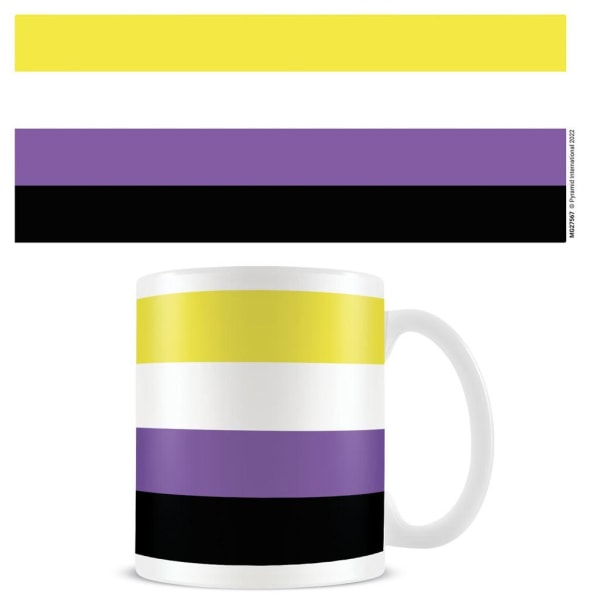 Pyramid International Non Binary Flag Mug One Size Multicoloure Multicoloured One Size