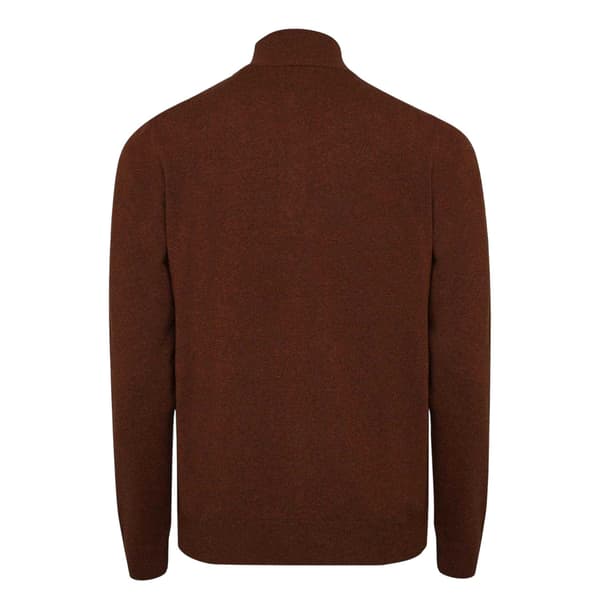 Gant Herrtröja i lammull M Brun Brown M