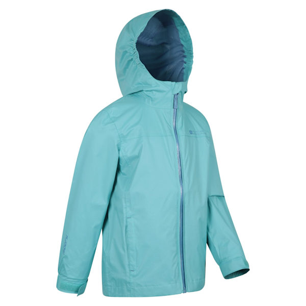 Mountain Warehouse Barn/Barn Torrent Vattentät med Tejpade Sömmar Teal 2-3 Years